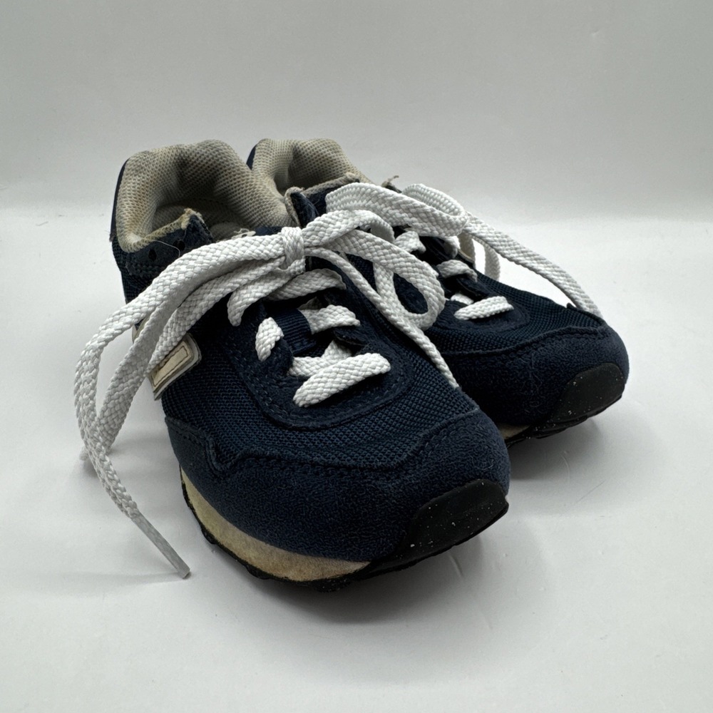 New Balance Sneakers Toddler Kids Boys Size 12.5 Navy Blue Shoes PC515NVY